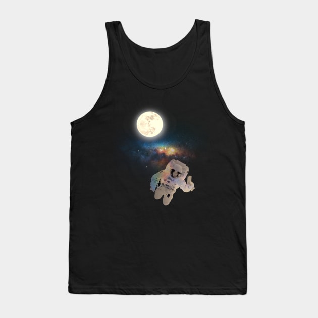 Selfie in space Tank Top by Bluepress